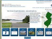 Tablet Screenshot of njdrought.org